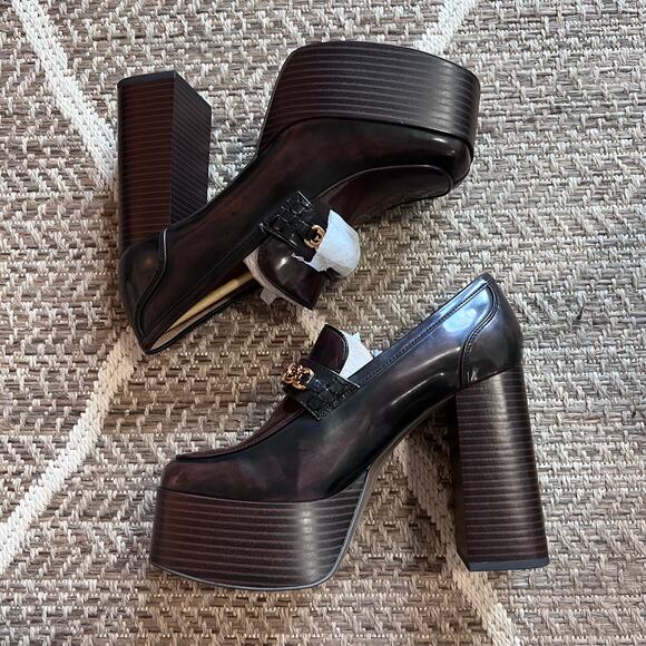Sam Edelman Platform Loafer Sz 9.5 - Picture 1 of 6